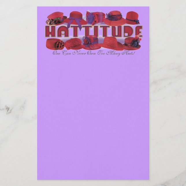 roter Hut stationär Briefpapier (Vorderseite)