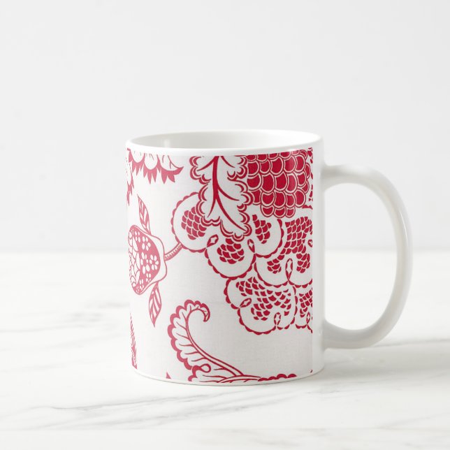 Roter Jacobohnen Kaffeetasse (Rechts)