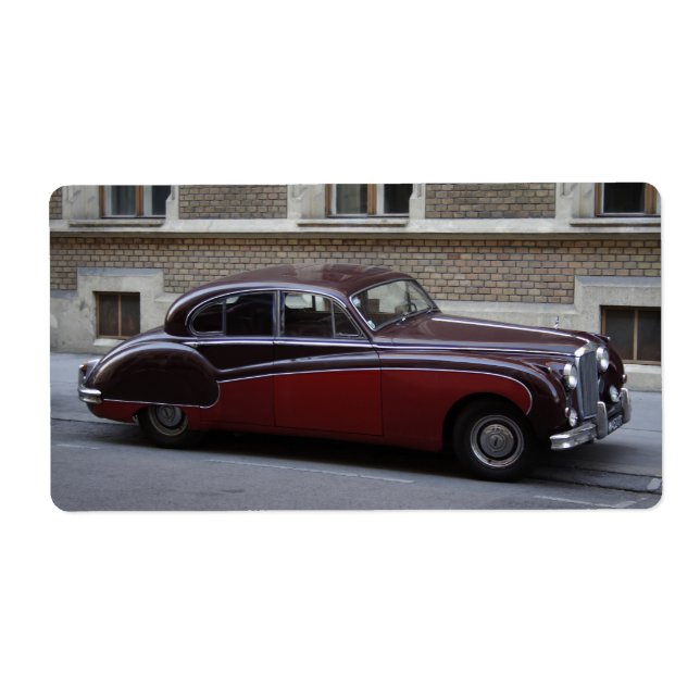 Roter Jaguar Mark IX (Vorne)