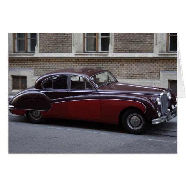 Roter Jaguar Mark IX (Vorderseite (Horizontal))