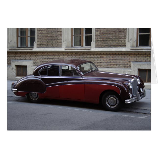 Roter Jaguar Mark IX (Vorderseite (Horizontal))