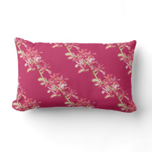 Roter Juwel Orchidee Blume Aquarellkunst