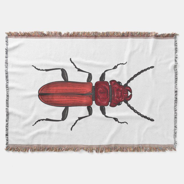 Roter Käfer Decke (Vorderseite)