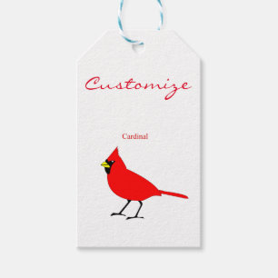 Roter Kardinals-Vogel Thunder_Cove Geschenkanhänger