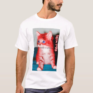 roter kat T-Shirt