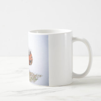 Roter Kiefer Kaffeetasse