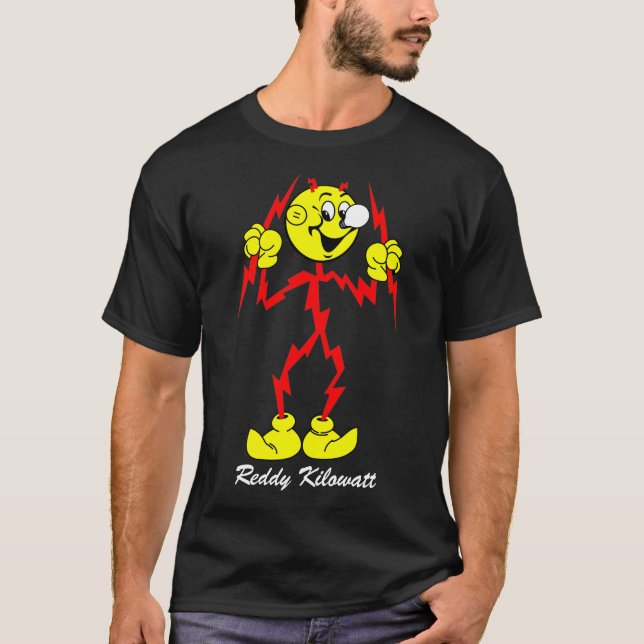 Roter Kilowatt-T - Shirt (Vorderseite)