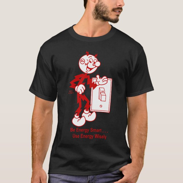 Roter Kilowatt-T - Shirt (Vorderseite)