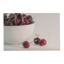 Roter Kirschfruchtkasten Stillleben Foto