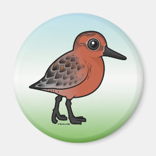 Roter Knoten Magnet