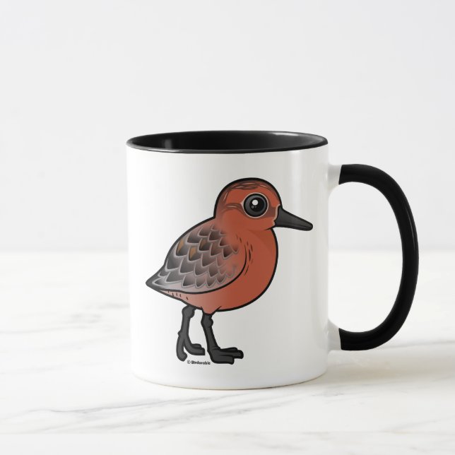 Roter Knoten Tasse (Rechts)