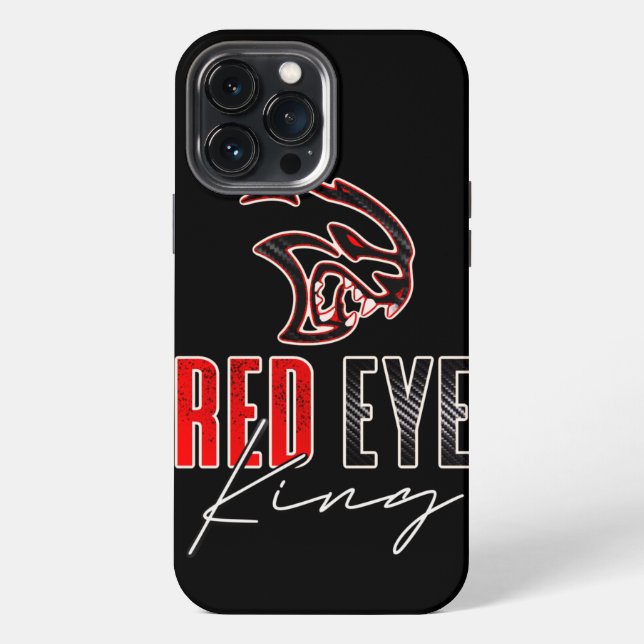Roter König iPhone 13 Pro Max Hülle (Rückseite)