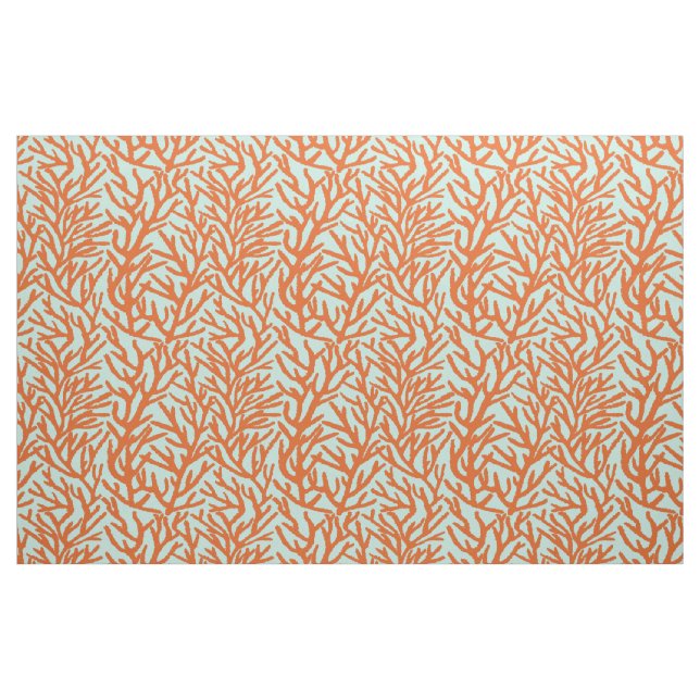 Roter Korallenmeer Stoff (Fat Quarter (45,7 x 55,9 cm))