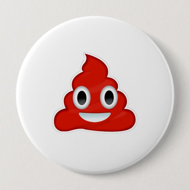 Roter Kot - -  Button (Vorderseite)