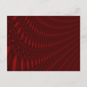 Roter Krampf Tentacles Postkarte