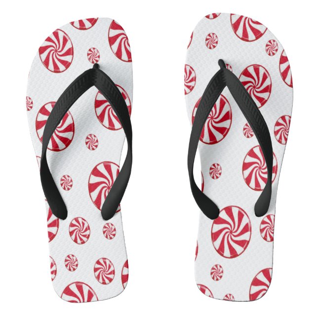 Roter Kreis Flip Flops (Fußbett)