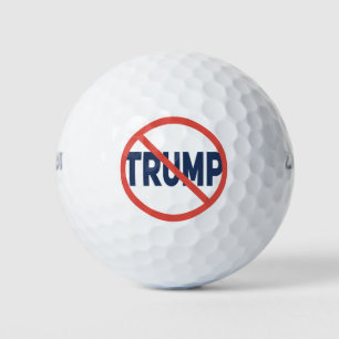 Roter Kreis kein Zeichen für eine antiTrump-politi Golfball