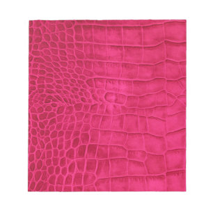 Roter Kroko Kirsche Notizblock