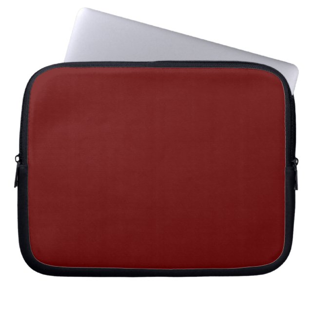 Roter Laptop-Sieb Laptopschutzhülle (Vorderseite)