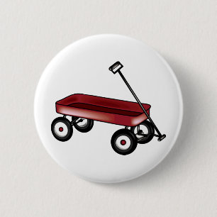 Roter Lastwagen Button