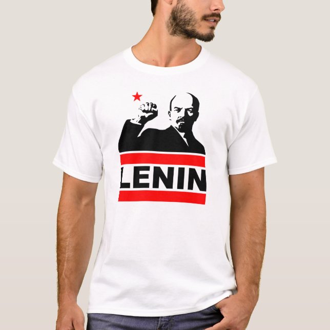 Roter Lenin Rap T-Shirt (Vorderseite)