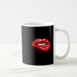 Roter Lippen Kuss Mädchen T-Shirt Geburtstags-Weih Kaffeetasse