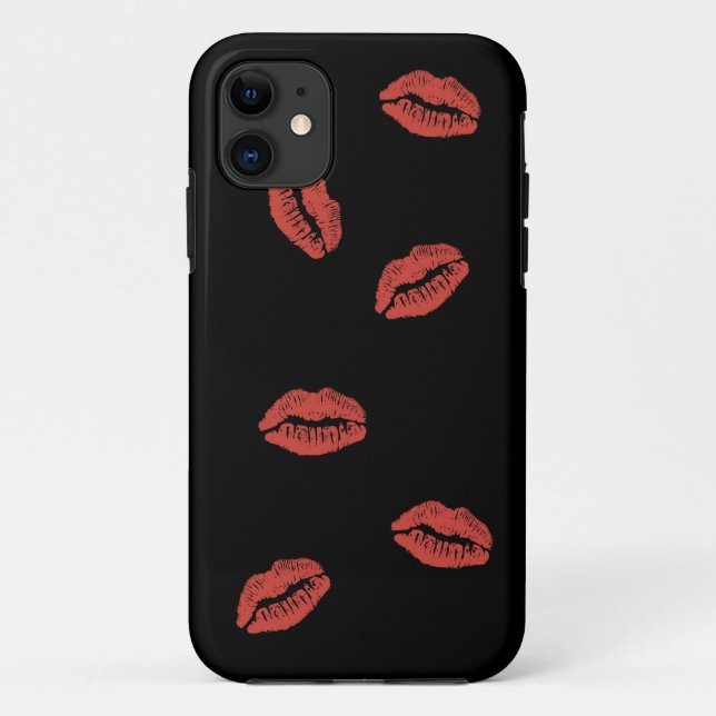 Roter Lippenkuß iPhone 5 Kasten Case-Mate iPhone Hülle (Rückseite)