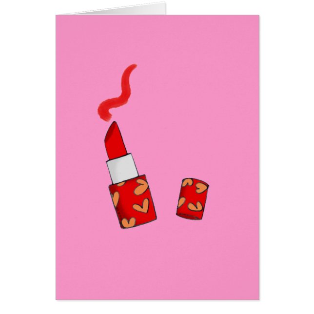 Roter Lippenstift (Vorne)