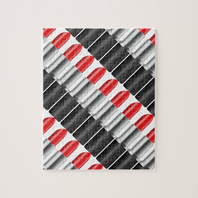 Roter Lippenstift (Vertikal)