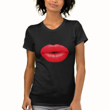 Roter Lippenstift Pop Kuss