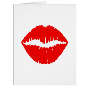 Roter Lipstick