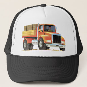 Roter LKW Truckerkappe