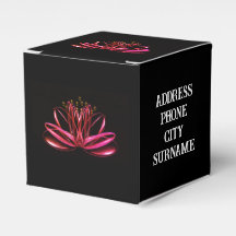 Roter Lotus Blume Azurblau, Hintergrund, Personali