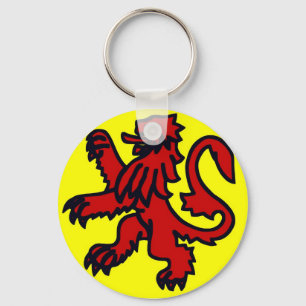 Roter Löwe von Schottland Schlüsselanhänger