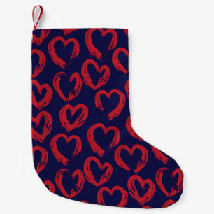 Roter Marinekorb Kleiner Weihnachtsstrumpf