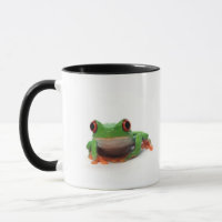 Roter mit Augen Baumfrosch 2