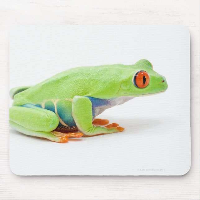 Roter Mit Augen Baumfrosch (Agalychnis Callidryas) Mousepad (Vorne)