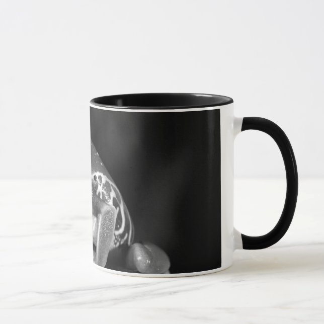 Roter Mit Augen Baumfrosch Tasse (Rechts)