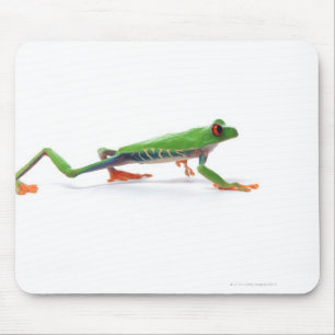 Roter mit Augen Frosch Mousepad
