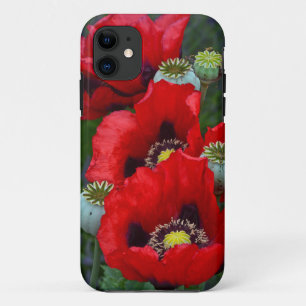 Roter Mohn-Blume-Gehäuse Case-Mate iPhone Hülle