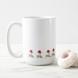 Roter Mohn Kaffeetasse