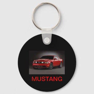 ROTER MUSTANG SCHLÜSSELANHÄNGER