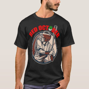 Roter Oktober Philadelphia Baseball T-Shirt