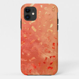 Roter Orange Gold Glitter Case-Mate iPhone Hülle