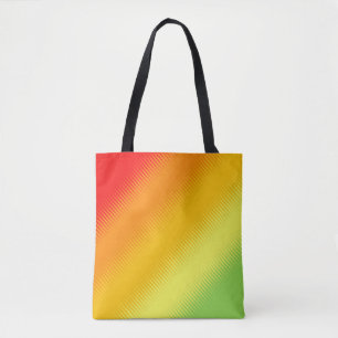 Roter orangefarbener gelber Combo Tasche