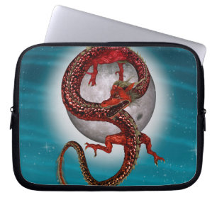 Roter Ostdrache - Mythische Fantasiewesen Laptopschutzhülle
