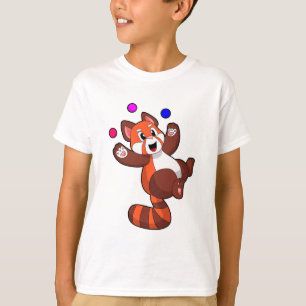 Roter Panda beim Juggle Circus.PNG T-Shirt