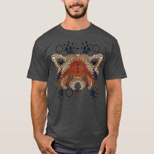 Roter Panda Gesicht T-Shirt