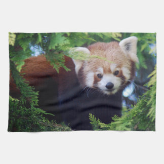 Roter Panda Handtuch