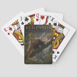 Roter Panda Himalaja-Wald TIERE Spielkarten